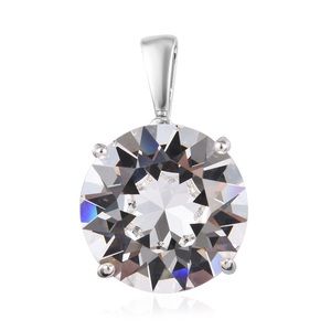 SWAROVSKI White Crystal Solitaire Pendant Only
